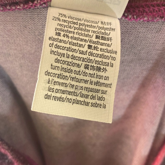 PINK VICTORIA’s SECRET Splotched Magenta Fun Sweater - Picture 10 of 10